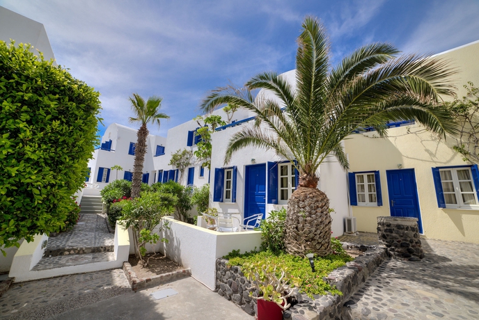 Imagen de los exteriores del Aparthotel Scorpios Beach Santorini. Foto 6
