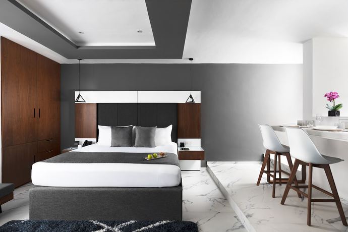 Imagen de la habitación del Aparthotel Seven Boutique, Canc&uacute;n. Foto 4