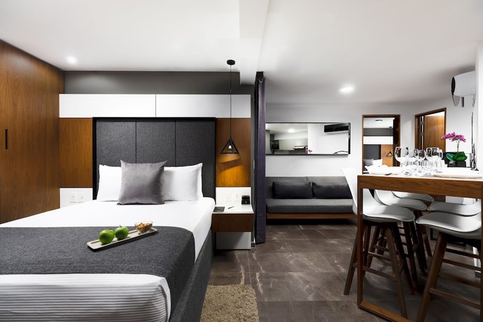 Imagen de la habitación del Aparthotel Seven Boutique, Canc&uacute;n. Foto 6