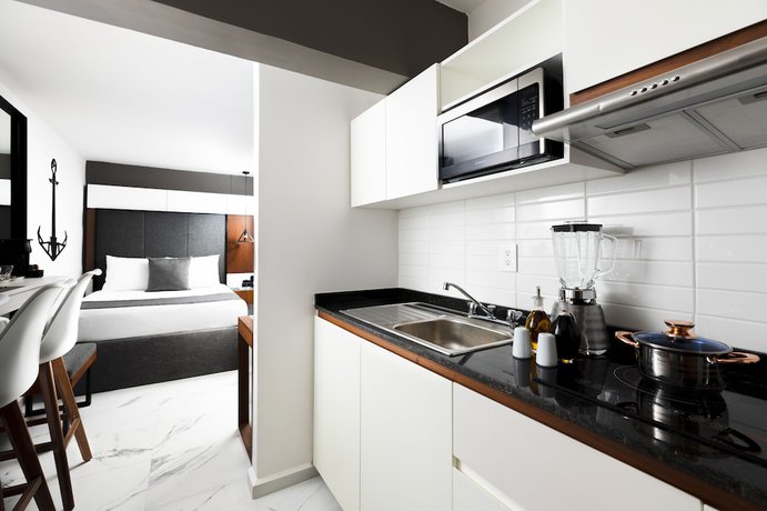 Imagen de la habitación del Aparthotel Seven Boutique, Canc&uacute;n. Foto 11