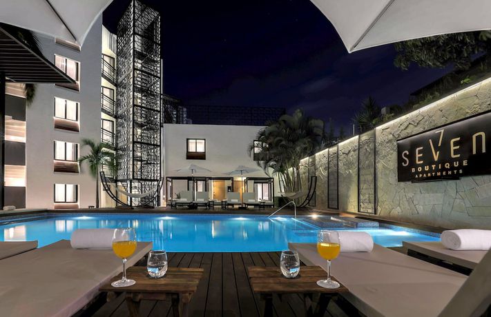 Imagen general del Aparthotel Seven Boutique, Cancún. Foto 1