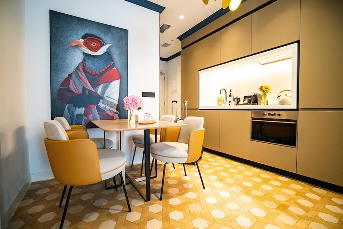 Imagen de la habitación del Aparthotel SmartRental Collection Gran V&iacute;a Capital. Foto 10