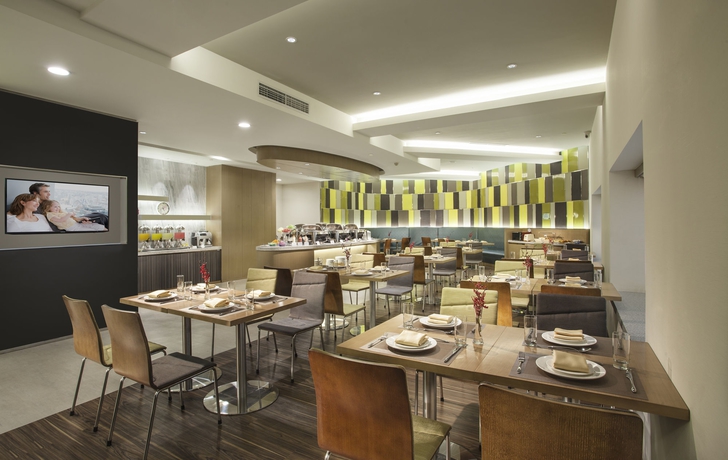 Imagen del bar/restaurante del Aparthotel Somerset International Building Tianjin. Foto 2