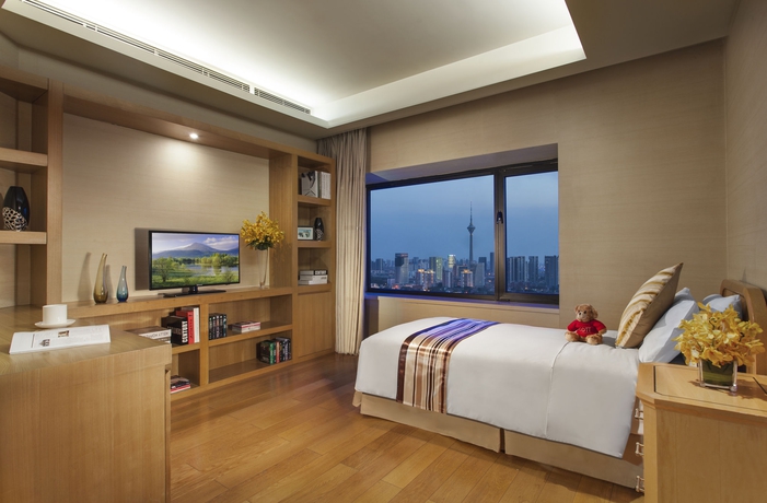 Imagen de la habitación del Aparthotel Somerset International Building Tianjin. Foto 7