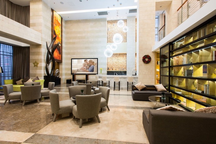 Imagen de los interiores del Aparthotel Somerset Jiefangbei. Foto 13