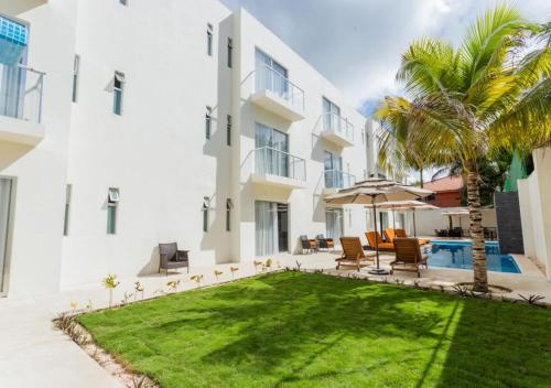 Imagen de los exteriores del Aparthotel Studiotel Canc&uacute;n. Foto 17