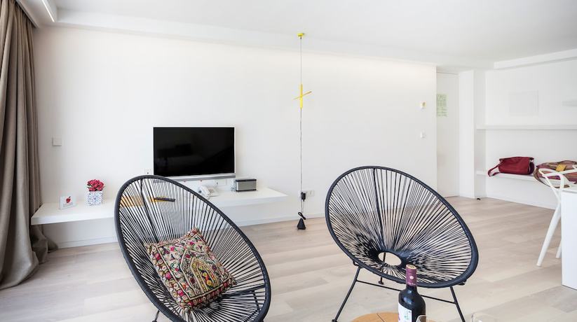 Imagen de la habitación del Aparthotel Sud Ibiza Suites. Foto 3