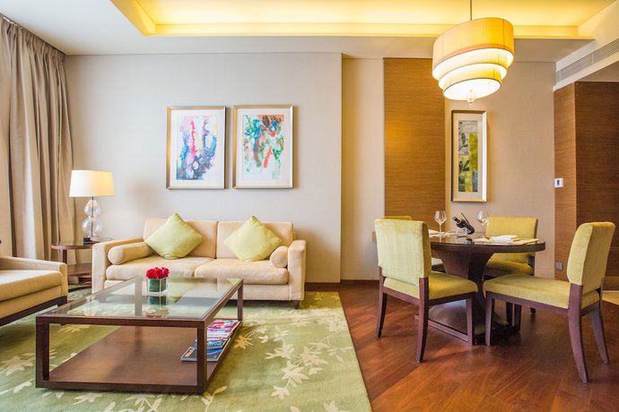 Imagen de la habitación del Aparthotel The Lakeview, Tianjin Marriott Executive Apartments. Foto 2