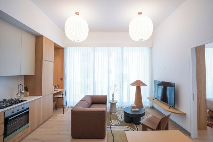 Imagen de la habitación del Aparthotel The Muse 45. Foto 14
