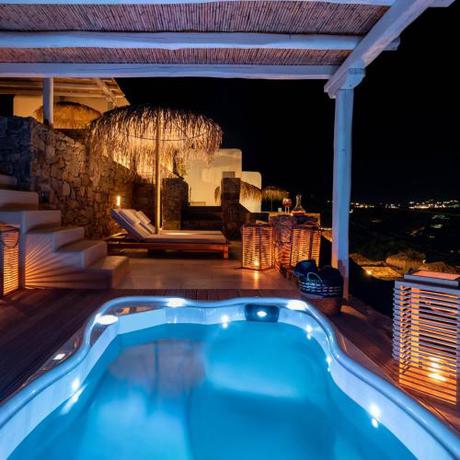 Imagen de la piscina del Aparthotel The Summit of Mykonos. Foto 7