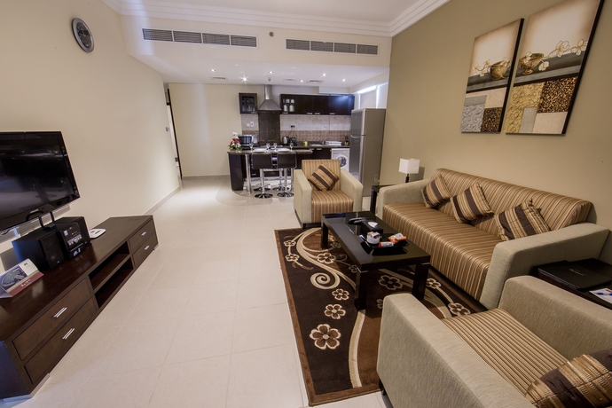 Imagen de los interiores del Aparthotel Time Dunes Al Barsha. Foto 12