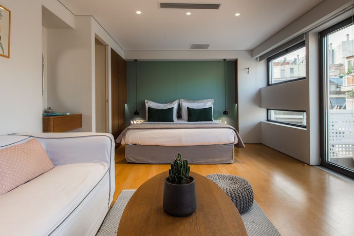 Imagen de la habitación del Aparthotel Urban Stripes Athens. Foto 2