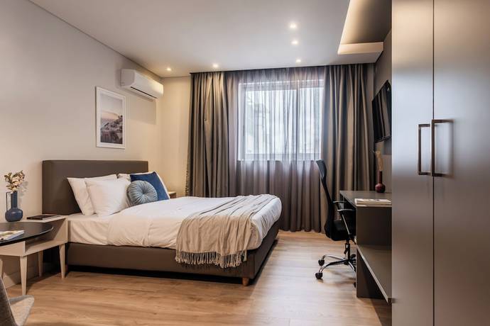 Imagen de la habitación del Aparthotel WYZ Museum by UPSTREET. Foto 11