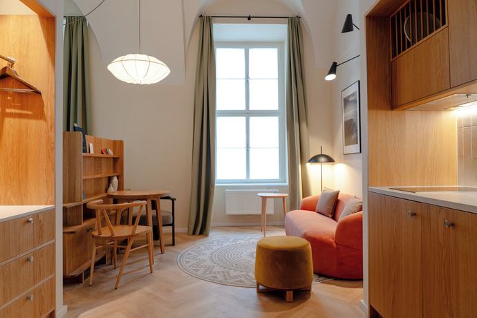 Imagen de la habitación del Aparthotel Wilde Vienna Alte Post. Foto 5