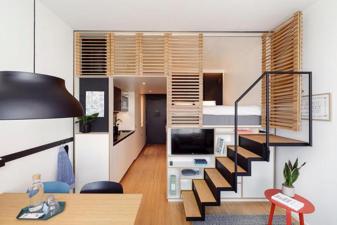 Imagen de la habitación del Aparthotel Zoku Paris. Foto 2