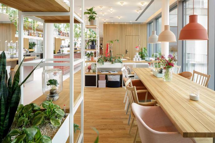 Imagen de los interiores del Aparthotel Zoku Paris. Foto 7