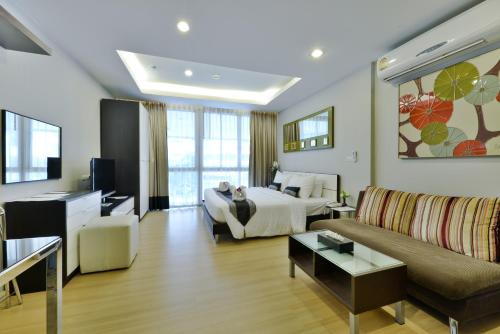 Imagen de la habitación del Aparthotel iCheck inn Skyy Sukhumvit 1. Foto 9