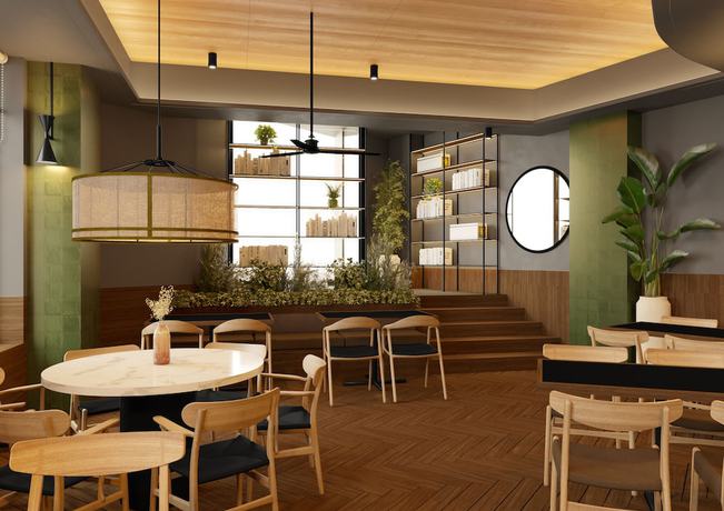 Imagen de los interiores del B&B BandB HOTEL Valencia Alcasser. Foto 7