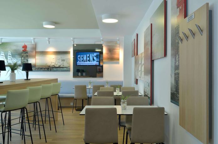 Imagen del bar/restaurante del B&B Bandb Hotel Bremerhaven. Foto 7