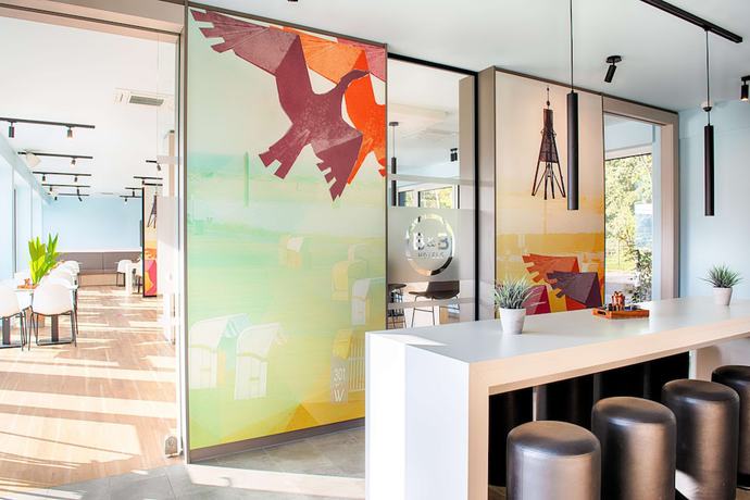 Imagen del bar/restaurante del B&B Bandb Hotel Cuxhaven. Foto 5