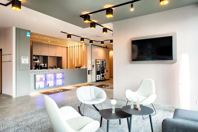 Imagen del bar/restaurante del B&B Bandb Hotel Stuttgart-neckarhafen. Foto 6