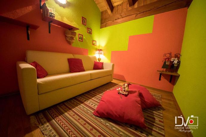 Imagen de los interiores del B&B Il Girasole, Aosta. Foto 8