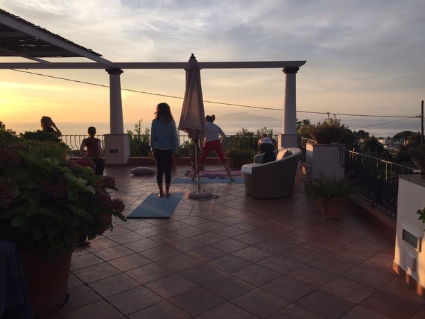 Imagen de los exteriores del B&B Il Tramonto, Anacapri. Foto 11