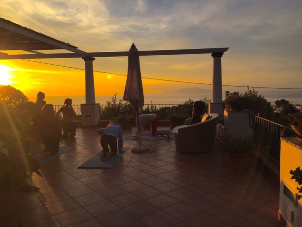 Imagen de los exteriores del B&B Il Tramonto, Anacapri. Foto 15