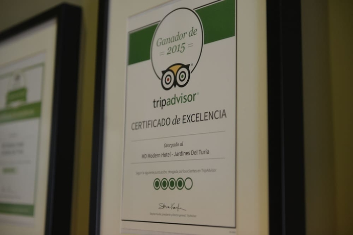 Imagen de los interiores del B&B Md Modern Hotel - Jardines. Foto 16