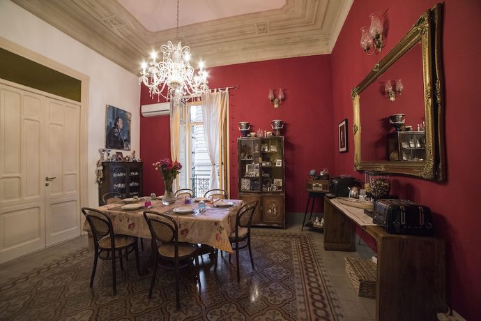 Imagen del bar/restaurante del B&B Medusa, Palermo. Foto 4