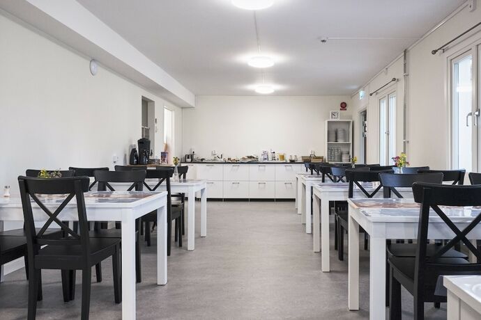 Imagen del bar/restaurante del B&B Partille Vandrarhem Bed and Breakfast - Hostel. Foto 12