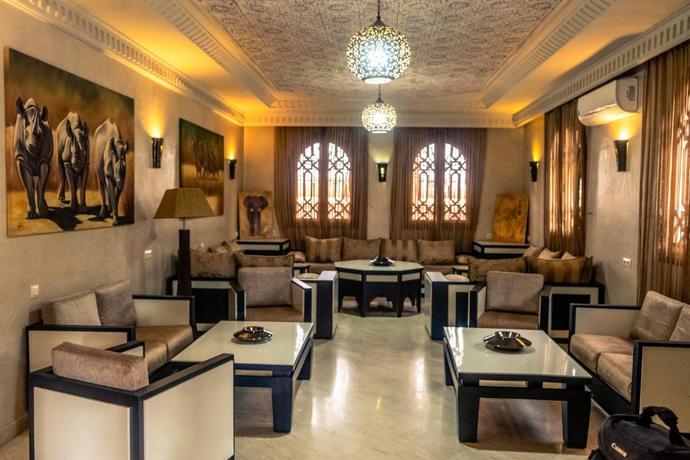 Imagen de los interiores del B&B Riad Ushuaia La Villa - Centre Marrakech. Foto 9