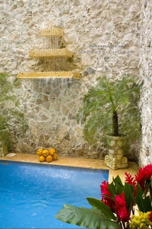 Imagen de la piscina del Boutique Casa Del Curato. Foto 16