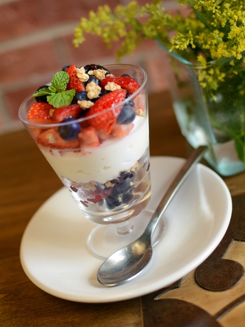 Imagen del bar/restaurante del Boutique Casa Lucia Hotel. Foto 2