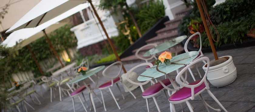 Imagen del bar/restaurante del Boutique Casa Monraz Hotel Y Galería. Foto 2