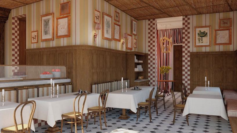 Imagen del bar/restaurante del Boutique Cristine Bedfor Malaga. Foto 3