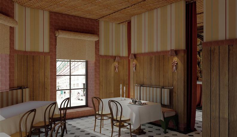 Imagen del bar/restaurante del Boutique Cristine Bedfor Malaga. Foto 4