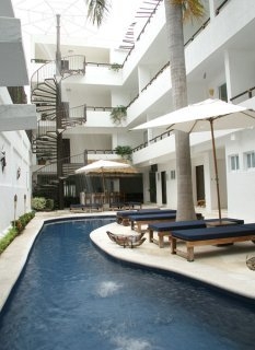Imagen de la piscina del Boutique El Hotelito. Foto 7