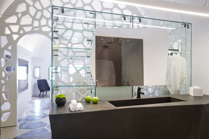 Imagen de la habitación del Boutique Grace Hotel Santorini, Auberge Resorts Collection. Foto 9