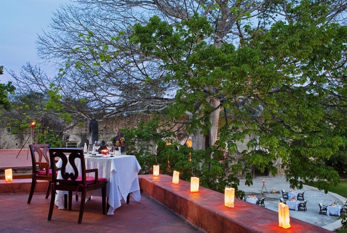Imagen del bar/restaurante del Boutique Hacienda Uayamon. Foto 3