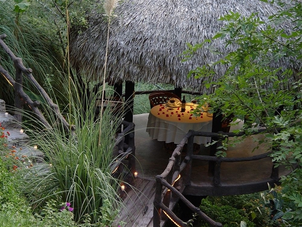 Imagen del bar/restaurante del Boutique La Puertecita Hotel. Foto 5