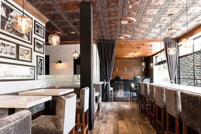 Imagen del bar/restaurante del Boutique Marquee Playa Hotel. Foto 8