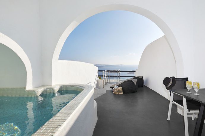 Imagen de los interiores del Boutique Oia Suites. Foto 12