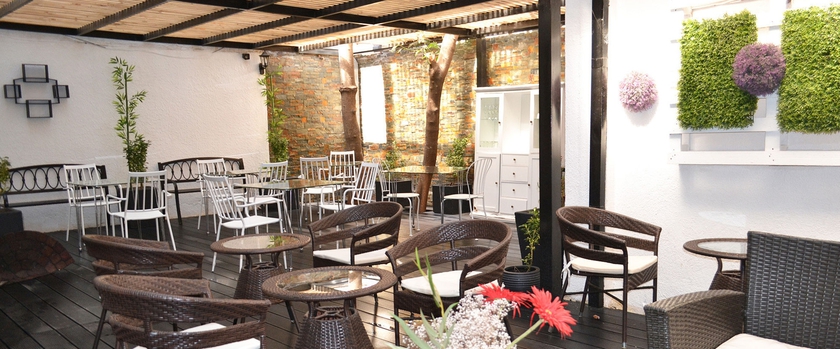 Imagen del bar/restaurante del Boutique Tremo Hotel Bellas Artes. Foto 4