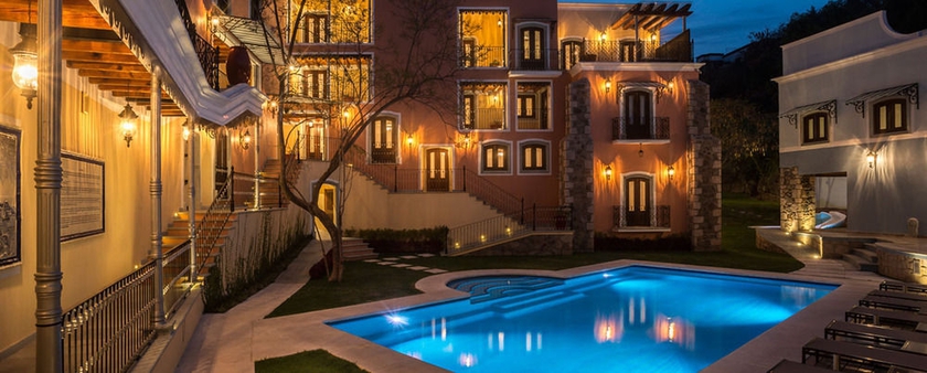 Imagen de la piscina del Boutique Villa Maria Cristina, Guanajuato. Foto 15