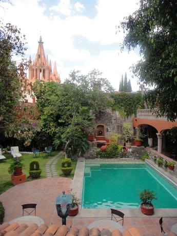 Imagen de la piscina del Boutique Villa Rivera San Miguel de Allende. Foto 16