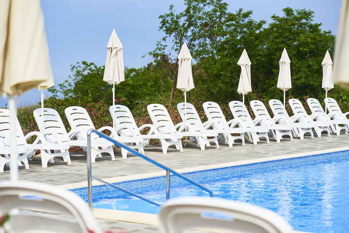 Imagen de la piscina del Camping Aminess Maravea Resort Mobile Homes. Foto 13