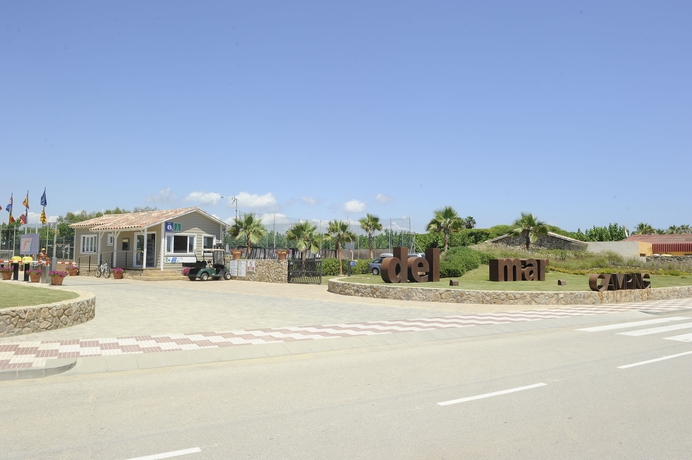 Imagen de los exteriores del Camping Del Mar, Malgrat de Mar. Foto 11