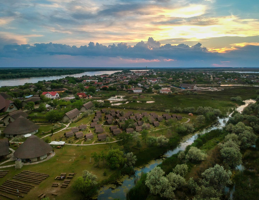 Imagen general del Camping Dolphin, Sf&acirc;ntu Gheorghe. Foto 2