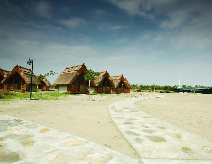 Imagen general del Camping Dolphin, Sf&acirc;ntu Gheorghe. Foto 3